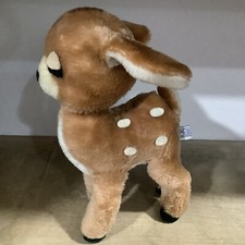 Vintage 1974 R Dakin Fawn Deer Stuffed Animal Plush 11" Sleepy Eyes Spots