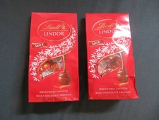 (2) Bag Lot of Lindt Lindor Milk Chocolate Truffles 5.1 Oz Each