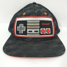 Nintendo Baseball Cap NES Controller Logo Official Snapback