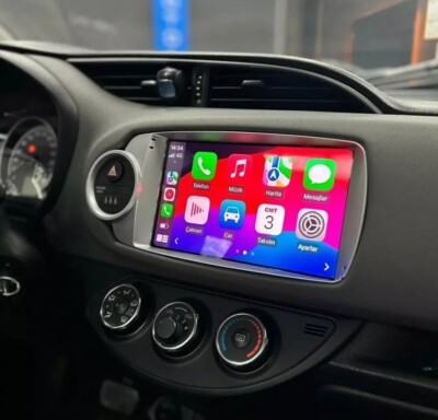 Für Toyota Yaris 2011-2018 Autoradio 9''Android 13 Carplay 4+64GB 8Kern GPS NAVI