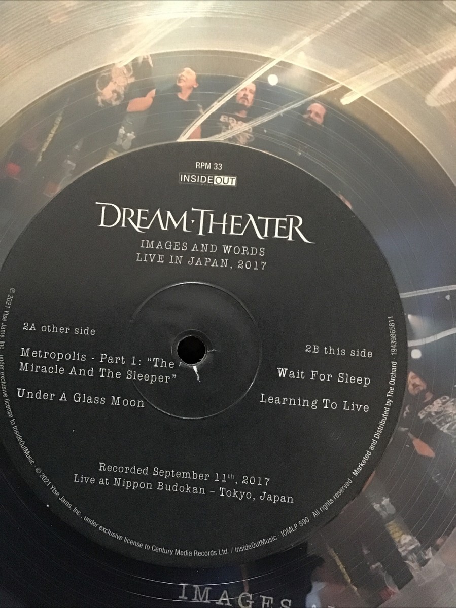 vinyl records- Dream Theater- Images And Words- Live In Japan,2017
