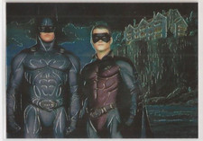 1995 Fleer Metal Batman Forever Animaction #6 Batman & Robin