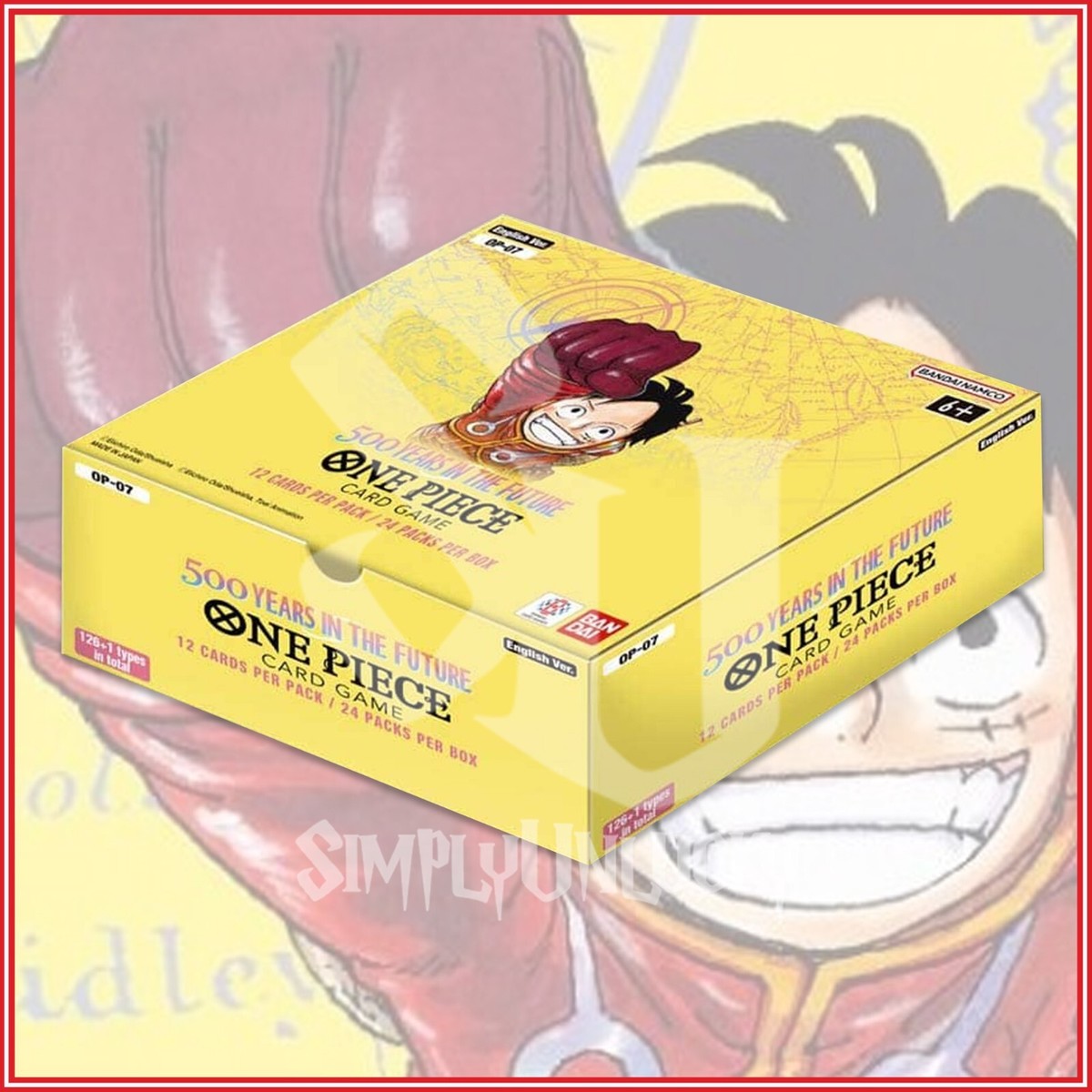 ONE PIECE ENGLISH TCG: 500 YEARS IN THE FUTURE OP07 Booster Box English  Version | eBay