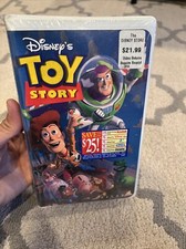 Toy Story VHS,1996 Walt Disney Pixar Collectible NEW FACTORY SEALED 6703