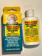 2-PRO-CURE OILS FISH ATTRACTANT 2 FL. oz.(MENHADEN/BUNKER OIL)A31