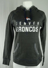 Denver Broncos NFL Team Apparel Women's Graphic Hoodie