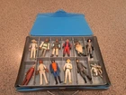 Vintage Star Wars - ACTION FIGURE COLLECTOR CASE + 24 FIGURES - Kenner - 1978