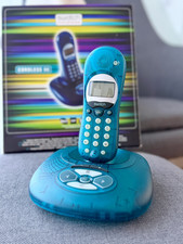 Swatch Cordless III Answer TDE22-4DE DECT Telefon Emeraldino Green OVP & Zubehör