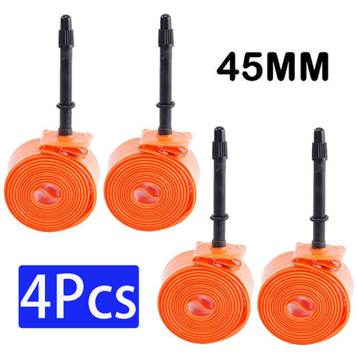 4PCS Ultralight Bicycle TPU Inner Tube 700C 18/32C | Road Bike | 45mm | USA