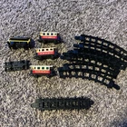Vintage 1979/78 Matchbox Lesney Railway Set w/ Trains & 9 racks