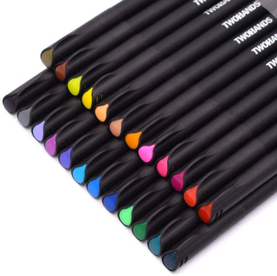 Fineliner Stifte Set, 24 Farben Spitze 0,4 Mm Filzstift Stifte