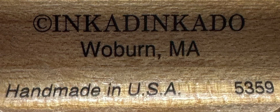 Inkadinkado Rubber Stamp Bass Clef Music Note Marching Band Concert Guitar Drum - Image 3 of 4