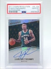 GIANNIS ANTETOKOUNMPO 2017-18 REVOLUTION AUTOGRAPHS GEM MT AUTO PSA 10 Q2195