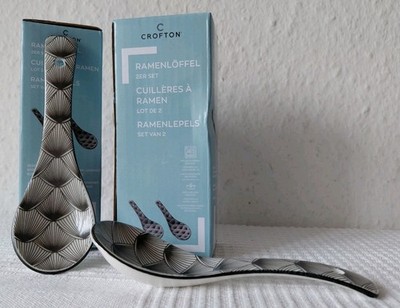Crofton Ramenlöffel 2 x 2 Stück, NEU und OVP, Ramen Löffel, Suppe Essen 