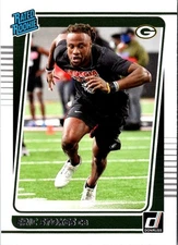 2021 Donruss Eric Stokes #343 Green Bay Packers Football Card
