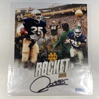 Rocket Ismail signed autographed Notre Dame Irish 8x10 Photo with COA