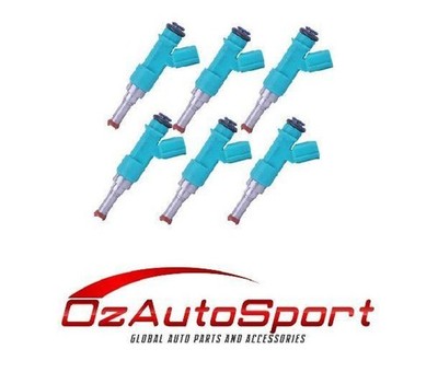 6 x 23250-0P010 OEM Flow Matched Fuel Injectors for Lexus ES350 RX350 Toyota 3.5