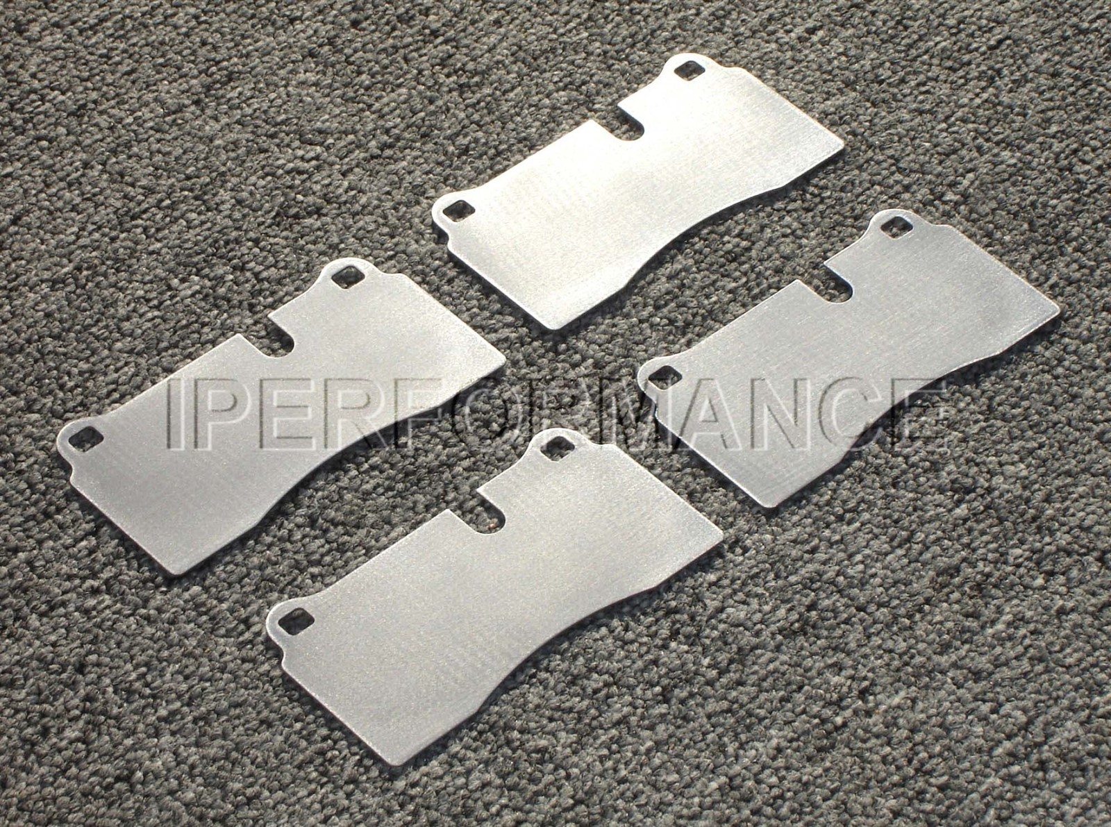 Titanium Brake Pad Shim Heat Shield Set for Lamborghini Diablo 95-01; Brembo Rr