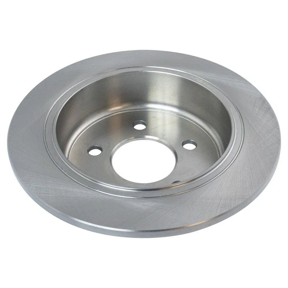 Juego de rotores de freno traseros sólidos para Jeep Grand Cherokee 1994-1998 Foto 3 de 4