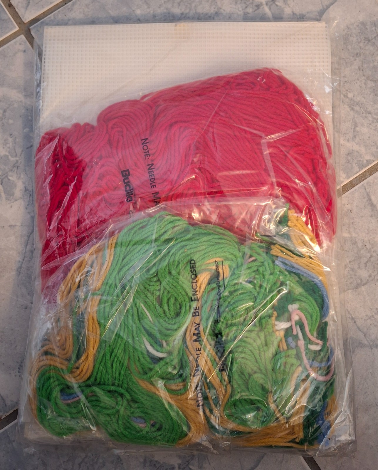 NEW Bucilla #61145 Holiday Express Train 4-Pc Plastic Canvas Kit Christmas 25" 