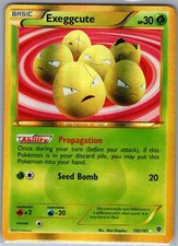 Exeggcute  102/101 Holo Secret Rare Plasma Blast - Pokemon Card - NM