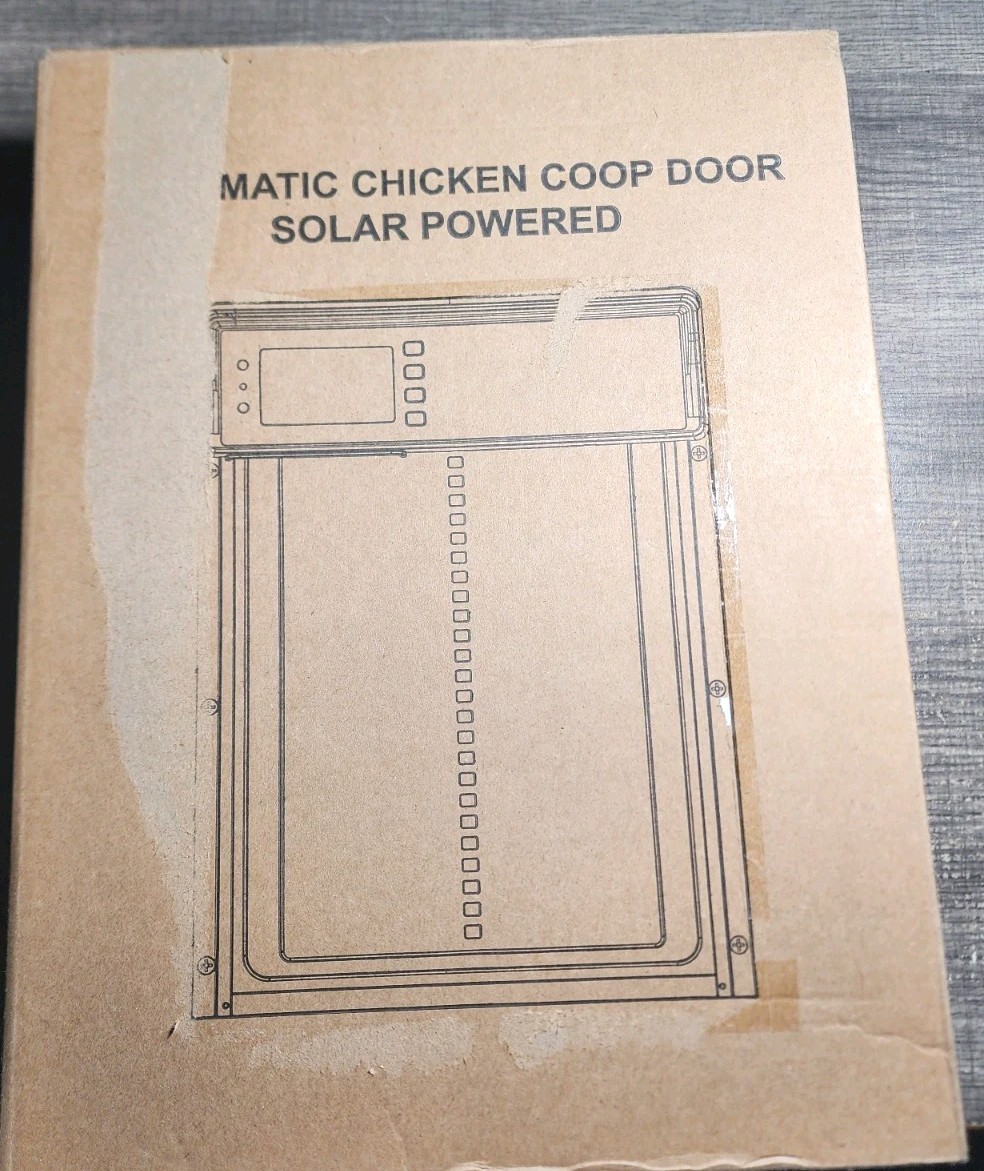 Puerta automática de gallinero con energía solar, puerta de pollo de lujo para mascotas