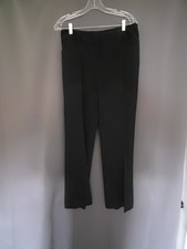 Apt. 9 Pants Women's Size 10 Petite Black Dress Pants Flat Front 10P