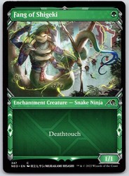 Fang of Shigeki (Showcase) 347 Kamigawa: Neon Dynasty