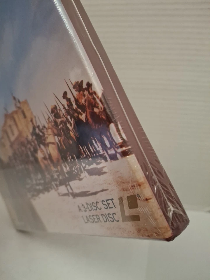 The Alamo: Deluxe Letterbox Edition (3-Disc Laserdisc, 1960)NEW/ SEALED, RARE - Image 3 of 4