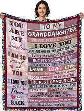 Granddaughter Gifts from Grandma Grandpa, 50x60, To