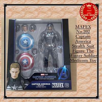 MAFEX No.202 Captain America Stealth Suit Figure The Winter