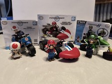 Lot of 3 Mario Kart K'NEX building sets - used, no box, and with instructions.
