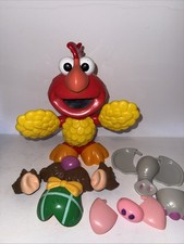 Fisher Price Sesame Street Silly Parts Talking Elmo 2003 Near Complete Missing 2