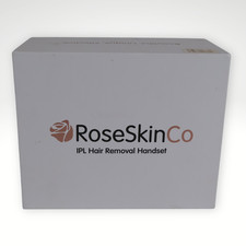 RoseSkinCo IPL Hair Removal Handset Laser Device Pink New Open Box w/ Power S...