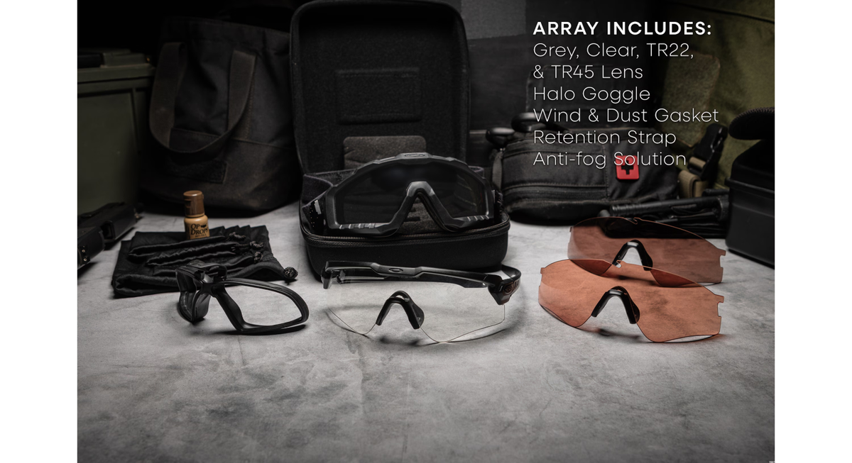 SI Ballistic M Frame Alpha & Halo Goggle Multi-Lens Operator Kit