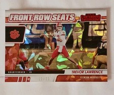 21'Panini Contenders Draft Picks Trevor Lawrence Front Row Seats Red Cracked Ice