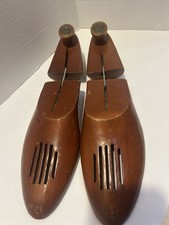 Vintage Pair Of Florsheim Wooden Shoe Trees Size 13A Premium Foot Form USA