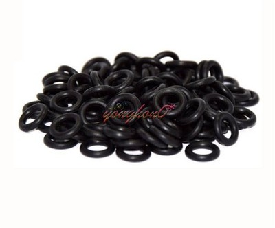 New 20PCS Rubber Oil Seal O Rings Gaskets Washers Black 5mm x 2mm x 1.5mm *la
