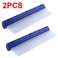 2 x Flexy Water Blade Soft Silicone Car Squeegee Glass Window 31cm Clean