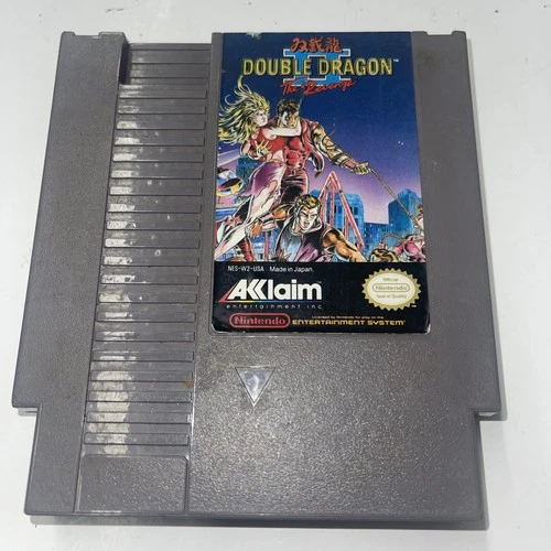 Double dragon Nintendo game 1985 - 90’s made in Japan rare vintage retro