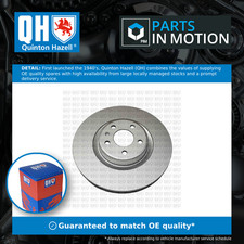2x Brake Discs Pair Vented fits AUDI Q5 FY, FYT 2.0D Front 2016 on 338mm Set QH