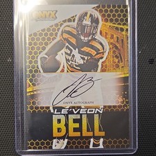 onyx autograph football Le'Veon Bell Pittsburgh