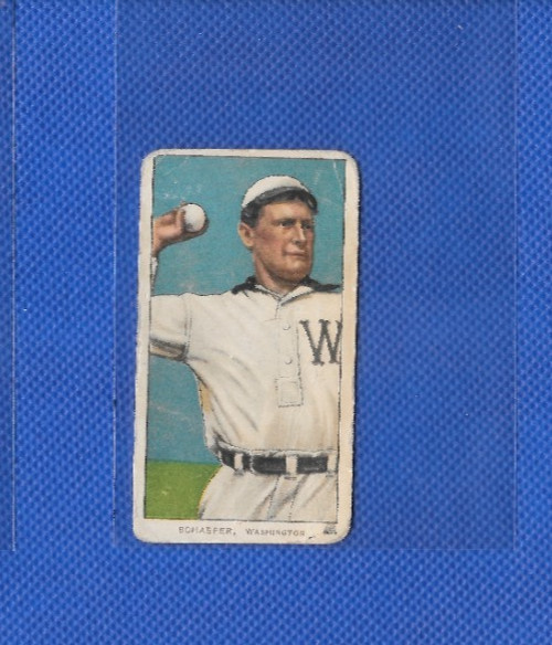1909-11 T206 Germany Schaefer Sweet Caporal