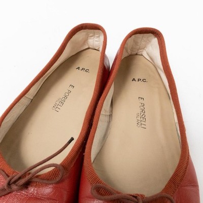 A.P.C. Women 5.0US E.Porselli Porselli Ballet Shoes Beautiful