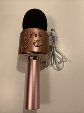 BONAOK Wireless Bluetooth Karaoke Microphone/Speaker 3-In-1 Portable Handheld