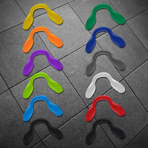 Naselli in silicone TheoCraft misura standard per Oakley Crossrange R/XL/Patch/Shield - Foto 2 di 77
