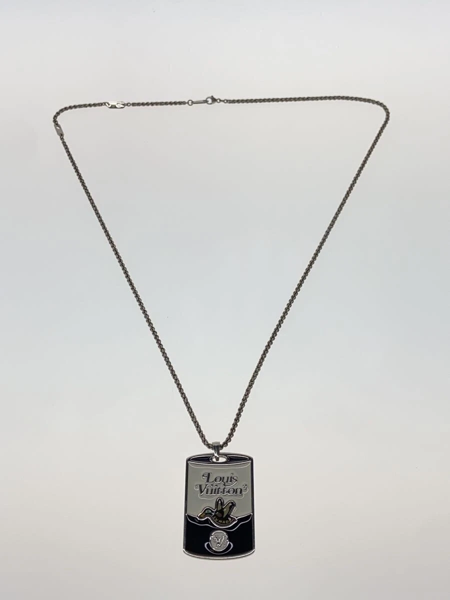 LOUIS VUITTON（LV） Collana LOUIS VUITTON x NIGO LV Mountain Can ARGENTO M69474 uomo lunghezza 65