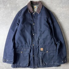 Carhartt C52 Jacket for Men Size L - Navy Vin...