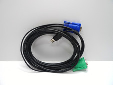 KVM VGA (2x) & USB (1x) 10 Cable