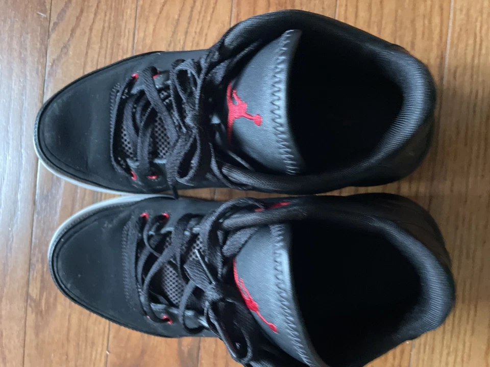 Jordan Flight Origin 3 Negro/Gimnasio-Rojo/Blanco Talla 11.5 820245-001 Talla 9.0 Foto 2 de 4